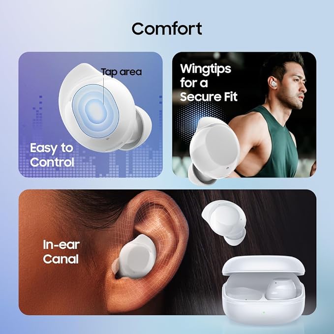 Samsung Galaxy Buds Core SM-R410 (2025) | Latin American Stock | Bluetooth 5.4 | Active Noise Cancelation | up to 35h Continuous Music Playblack - (White) - Image 5