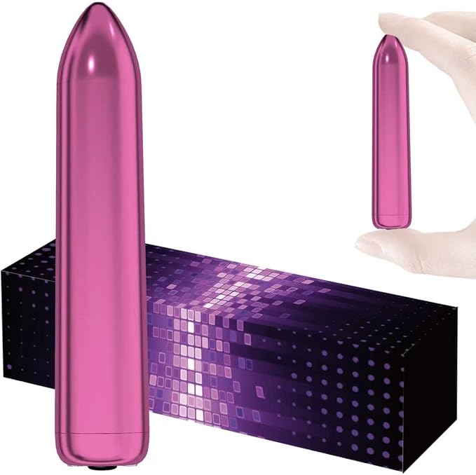 Mini Handheld Electric Massager - 10 Modes, Waterproof, Rechargeable Deep Tissue Massager for Back, Neck & Shoulder, Rose Red by Unknown
