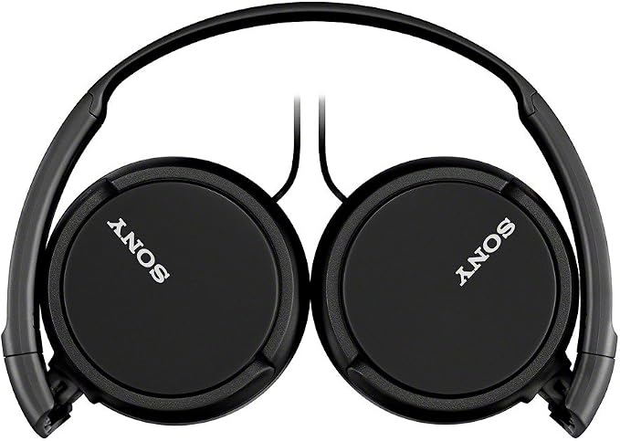 Sony ZX Series Wired On-Ear Headphones with Mic, Black MDR-ZX110AP - Image 2