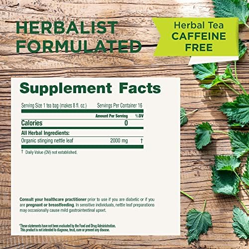 Traditional Medicinals Organic Nettle, 16 Tea Bags - Image 2