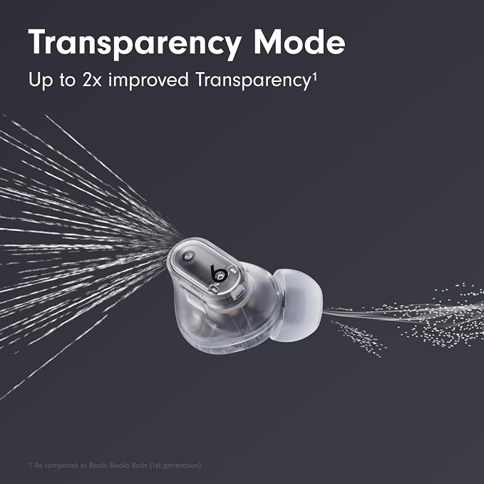 Beats Studio Buds + - Transparent with AppleCare+ (2 Years) - Image 4
