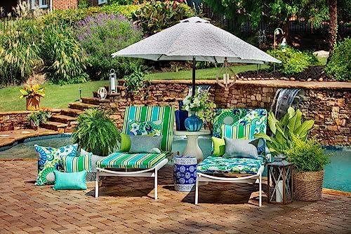 Pillow Perfect Tory Solid Indoor/Outdoor Lumbar Pillow Plush Fill, Weather and Fade Resistant, Lumbar - 11.5" x 18.5",, Grey, 2 Count - Image 7