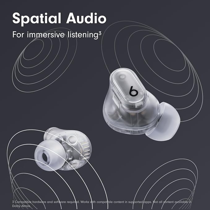 Beats Studio Buds + with Apple 20W USB-C Power Adapter - Transparent - Image 5
