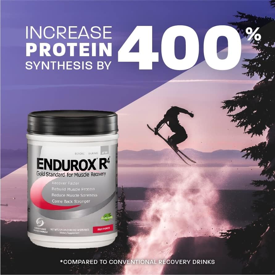 Endurox PacificHealth R4 Recovery Drink Mix, Lemon Lime, 28 Servings - Image 6