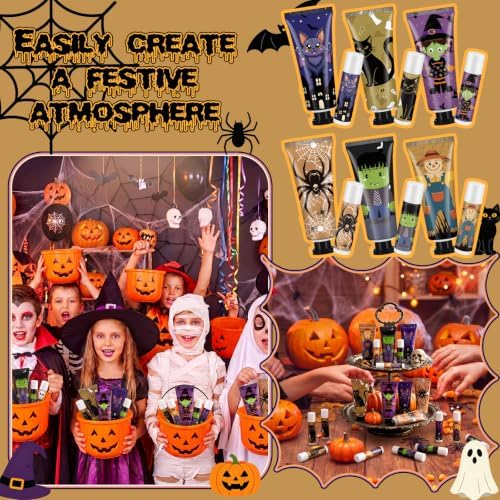 24 Pack Halloween Hand Cream and Lip Balm Gifts Sets for Women Bulk - Image 5