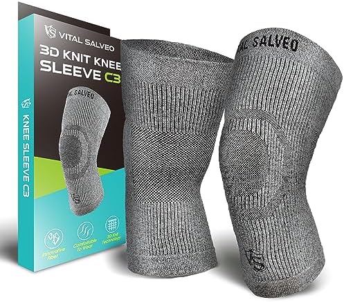 Vital Salveo - C3-COMFORT Compression Knee Sleeve (1Pair) - L - Image 3