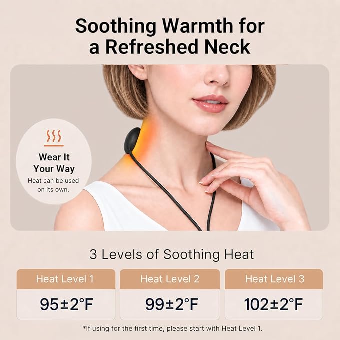 Neck Massager Relaxer for Men and Women, Pendant Neck Relaxer - Image 4