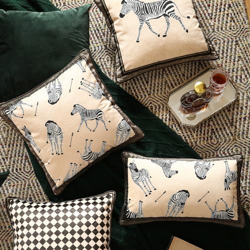 patdrea Designer Velvet Throw Pillow Cover,Set of 2,18"x18"-BrigittaB - Image 6
