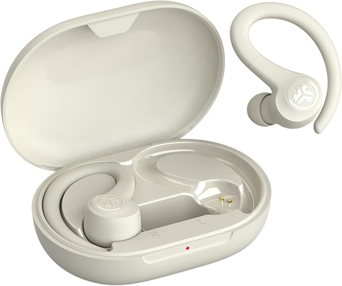 JLab, Go Sport+, True Wireless Workout Earbuds, Bluetooth Sport Earbuds, Clear Calling, Sand - Image 7