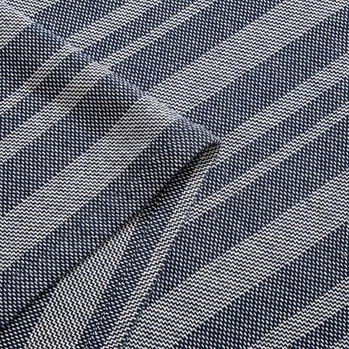 Tommy Hilfiger - King Cotton Blanket, Fade Resistant Yarn-Dyed Cotton Bedding, Medium Weight Soft Blanket, Ideal for Layering, Oeko-TEX Certified (Harbor Stripe Navy) - Image 6