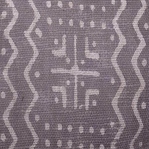 Trade Star 12x24 Grey Modern Cotton Lumbar Pillow Cover Decorative Handloomed Cushion Case Pillow Throw Covers Modern Farmhouse Luxurious Pillow Cover (Grey ALMA) - Image 2