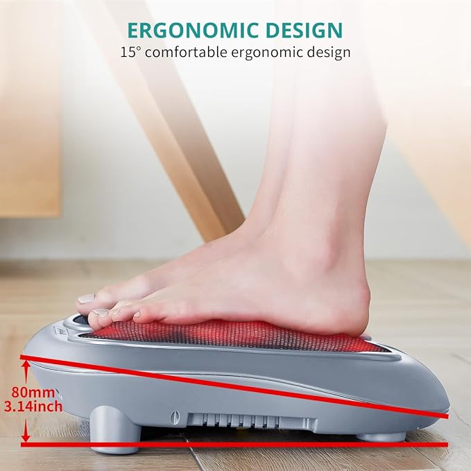 Nekteck Shiatsu Foot Massager with Heat for Plantar Fasciitis - Image 9