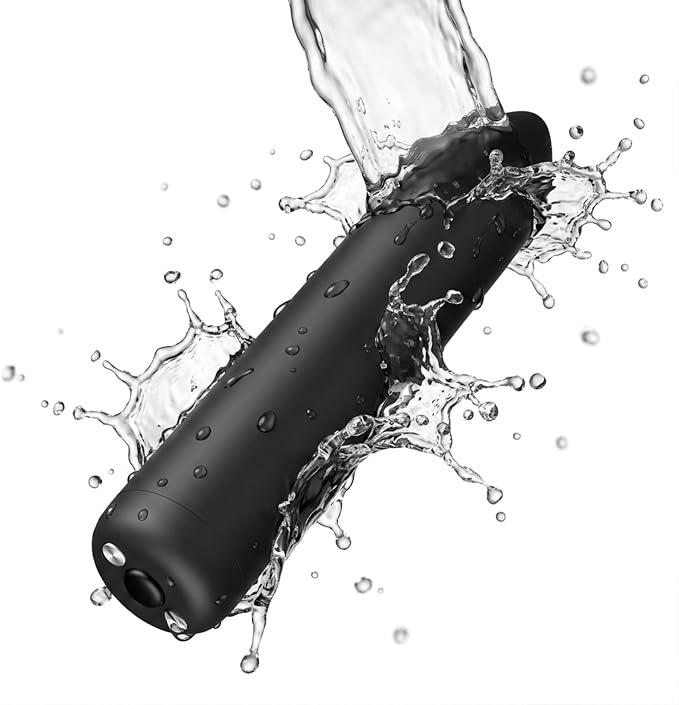 Mini Handheld Electric Massager - 10 Modes, Waterproof, Rechargeable Deep Tissue Massager for Back, Neck & Shoulder, Black - Image 3