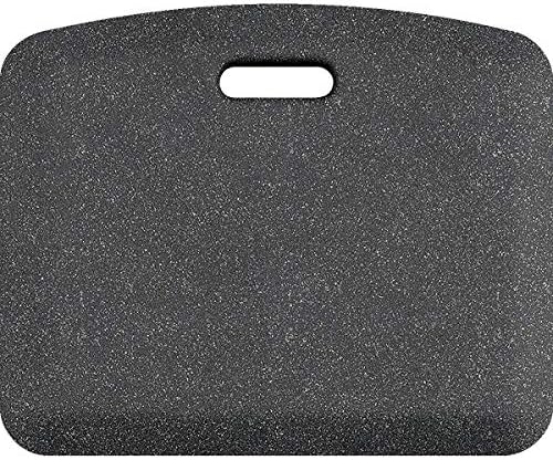 WellnessMats Mobile 23" L x 19" W x 1" Th Collection Anti-Fatigue Floor Mat, Polyurethane – Ergonomic Support Pad for Home, Kitchen, Garage, Office Standing Desk – Water Resistant - Made in USA by WellnessMat