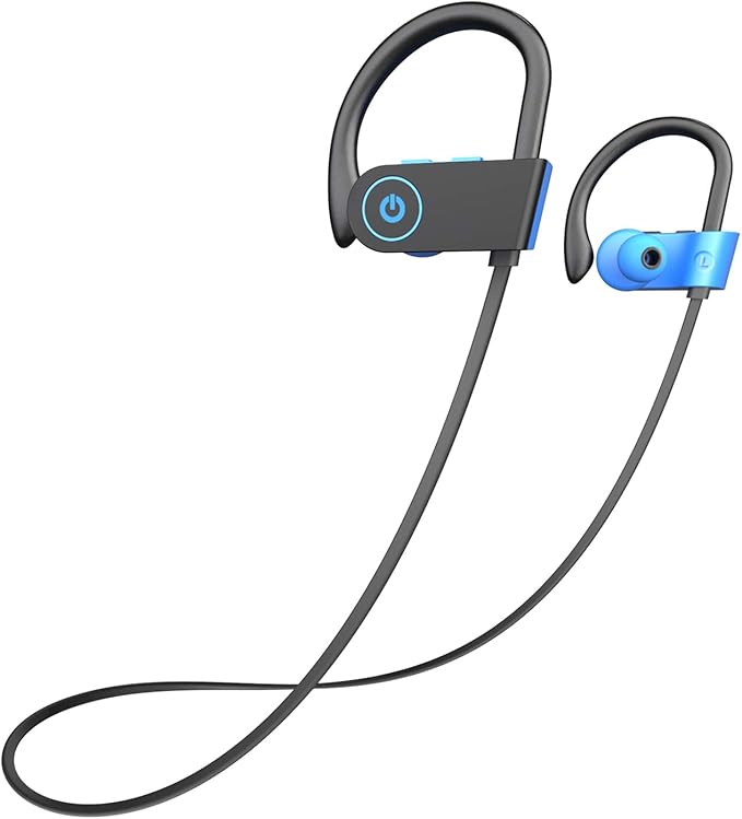 Boean Wireless Earbuds, Bluetooth Headphones 5.3, Wireless Headphones with 16Hrs Playtime IPX7 Waterproof in-Ear Earphones, Deep Bass Stereo Earbuds with Microphone for Gym Running Home Workout by Boeanbluetoothheadphones