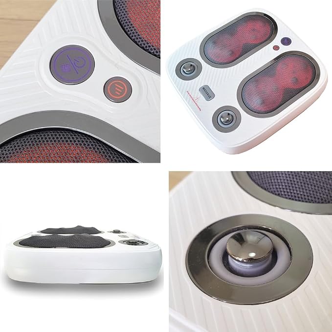 DR. WELL Shiatsu Foot Massager with Warm and Vibration, Deep Acupressure Electric Foot Massager for Plantar Fasciitis, Neuropathy. Suitable for Home and Under-Desk use. - Image 6