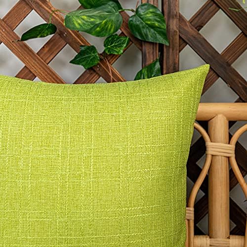 Kevin Textile Outdoor Waterproof 22”x22” Pillow Covers 2 Pack, Green - Image 4