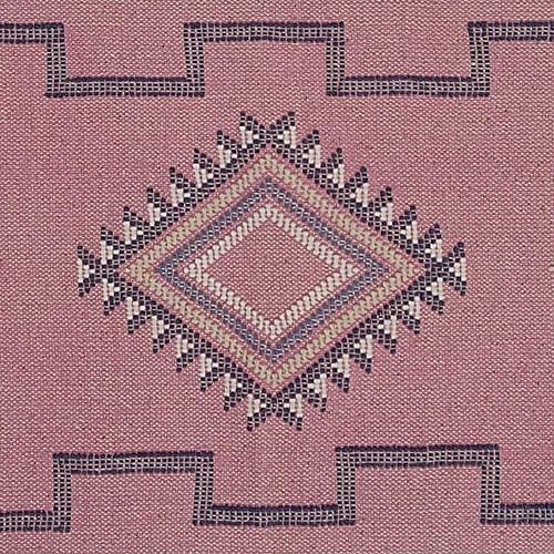 Trade Star Sabra Kilim Lumbar Cushion Cover 14X36 Inch Handloomed Spring Oblong Pillow Cover 100% Cotton Pillow Cover for Home Decorative Fall Decor Highly Durable Farmhouse Pillow Case (Pattern - 6) - Image 3