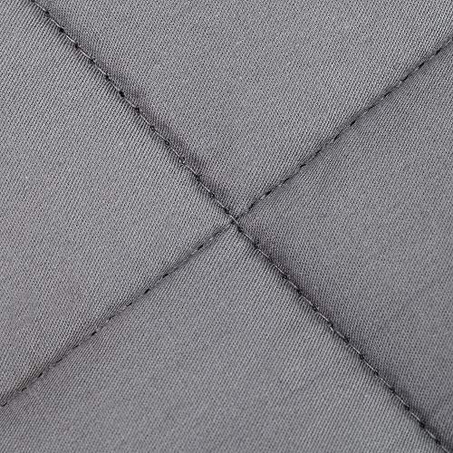 Waowoo Weighted Blanket Adult, 20lbs 60"x80" Blanket for Deeper Sleep,Material with Glass Beads(Dark Grey) - Image 5