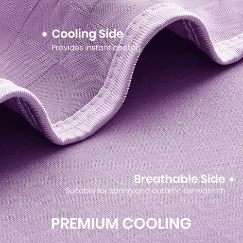 Topcee Cooling Blanket 108"x90" for Hot Sleepers Summer Cold Blanket - Image 5