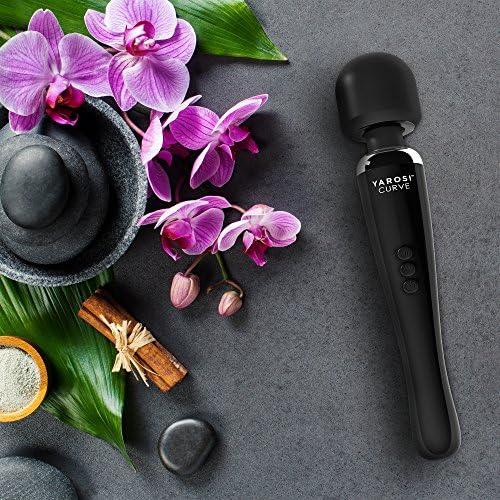 Yarosi Curve Therapeutic Device - 8 Powerful Speeds and 20 Patterns - for Muscle Aches and Sports Recovery - Rechargeable - Travel Friendly - Black - Image 6
