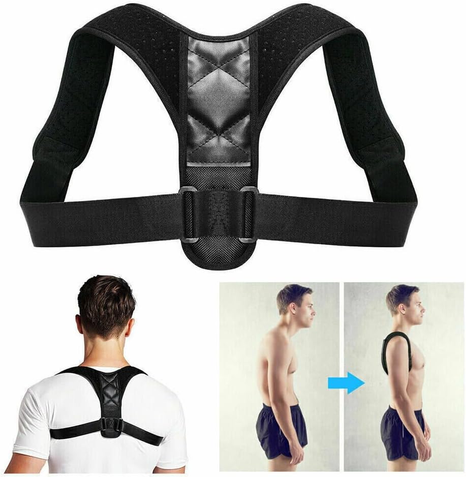 Posture Corrector - Posture Corrector for Women, Breathable & Adjustable Back Brace, Back Stretcher for Lower Back Pain Relief, Back Straightener Posture Corrector for Men & Women - Image 7