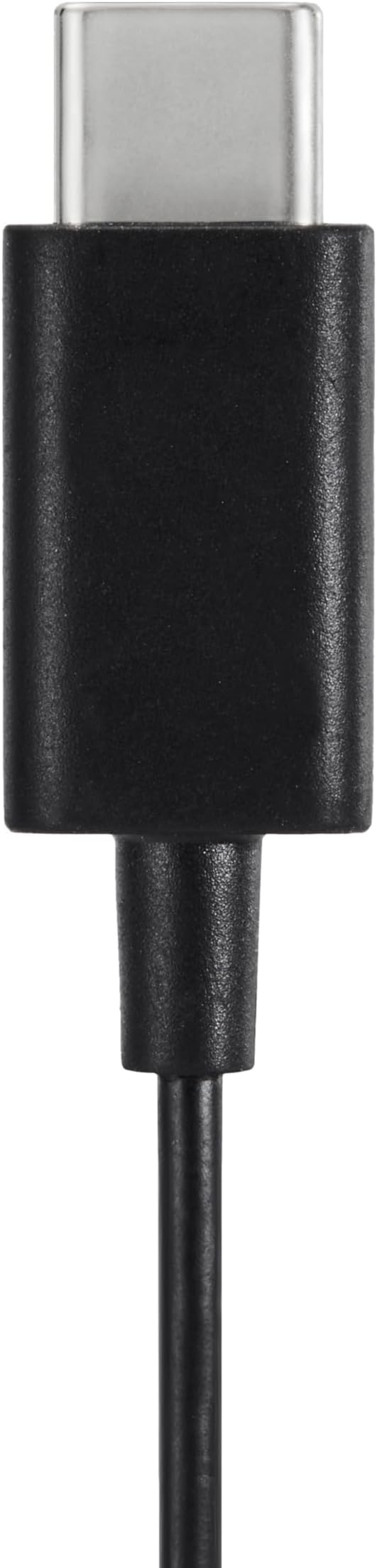 Amazon Basics Wired Earbuds with Microphone, in-Ear Headphones, USB-C, 4.2 ft Cable, S/M/L Ear Tips, Black - Image 6