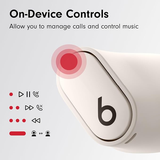 Beats Studio Buds + - Ivory with AppleCare+ (2 Years) - Image 9