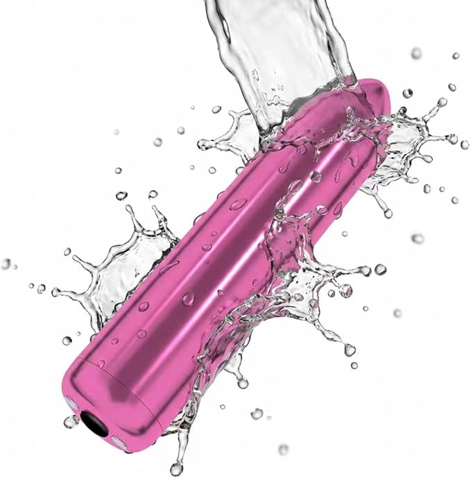 Mini Handheld Electric Massager - 10 Modes, Waterproof, Rechargeable Deep Tissue Massager for Back, Neck & Shoulder, Rose Red - Image 3