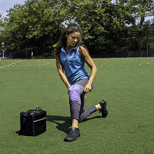 HurtSkurt® Premium Ice Therapy Sleeve – Blackout Medium – Stretch-Fit Wearable Cold Compression Wrap for Knee, Leg, Elbow & Ankle Recovery, Durable, Machine Washable, Stays Cold Longer - Image 5