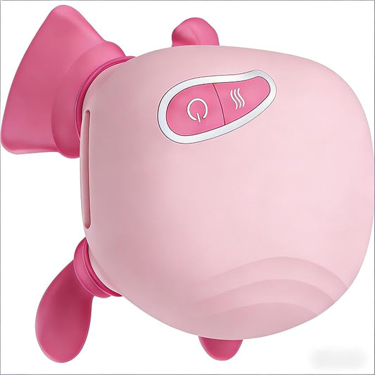 Bionic Heated Massager, Portable Shiatsu Neck and Back Massager, Electric Deep Tissue 4D Kneading Massage, Simulated Human Hand Design for Pain Relief and Muscle Relax (073pink) by LoyccoEyewear