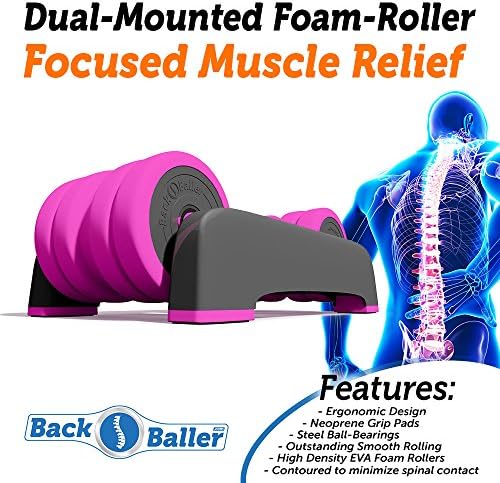 BackBaller Foam Roller (Smooth) - Muscle Roller for Deep Pain Relief. Ideal for Runner Cyclist Footballer Athlete - Image 4