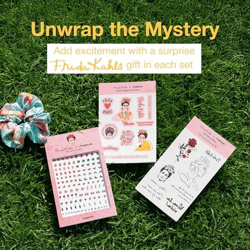 Naisture x Frida Kahlo 15 Min Pamper Me Kit Korean Spa Skincare Gift Set for Women - Head to Toe with Hair, Face, Eye, Hand, Foot Masks & Bonus Item (8 pcs) - Image 5