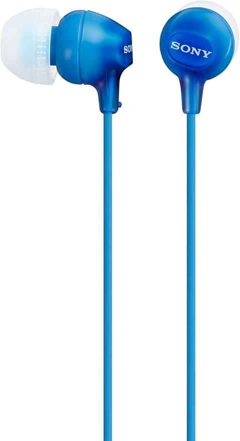 Sony MDREX15LP In-Ear Earbud Headphones, Blue by Unknown