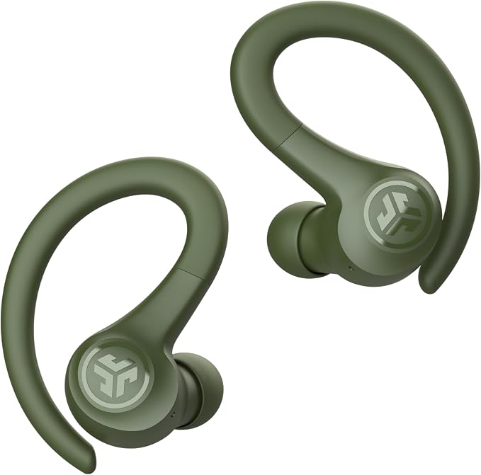 JLab, Go Sport+, True Wireless Workout Earbuds, Bluetooth Sport Earbuds, Clear Calling, Green - Image 5