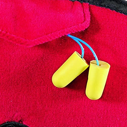 Bucky Eden Collection Lightweight Eye Shade Mask with Reusable Ear Plugs, Cherry - Image 2