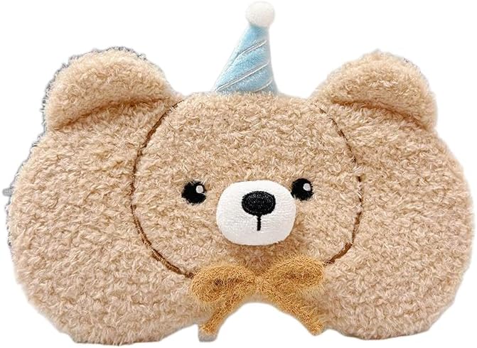 PERFECTSIGHT Sleep Eye Masks, Cute Sleep Eye Cover Lightweight Adjustable Eyeshade Mask Cover for Women Men Sleep Travel Nap, Cake Bear by PERFECTSIGHT