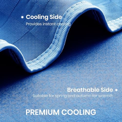 Topcee Cooling Blanket 50"x70" for Hot Sleepers Summer Cold Blanket - Image 5