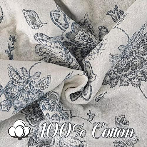 MSGKV Summer Throw Blanket 60"x80" 100% Cotton Woven Decorative Throw - Image 2