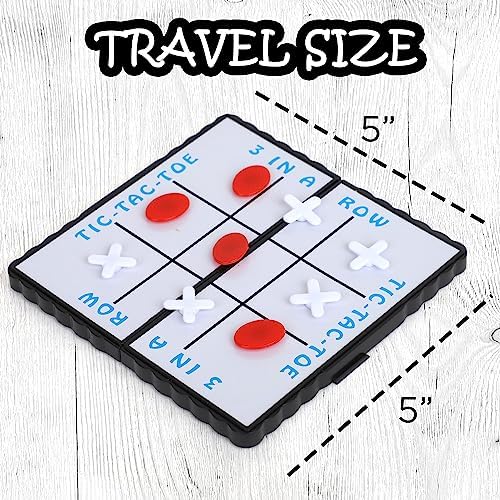 Point Games Travel Board Game Set - Bundle Pack of 4 Classic Magnetic Games, Stocking Stuffers for Kids Includes Individual Boards & Pieces - Image 3