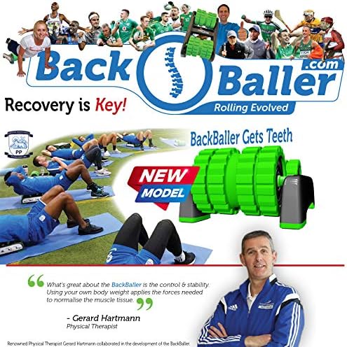 BackBaller Foam Roller (Ridged) - Muscle Roller for Deep Pain Relief. Ideal for Runner Cyclist Footballer Athlete - Image 6