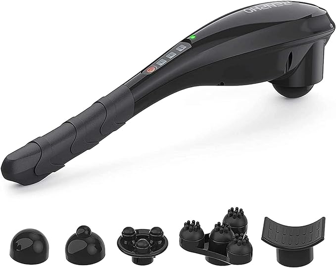 RENPHO Cordless Handheld Massager, 5 Adjustable Speeds and Massage Modes by Unknown