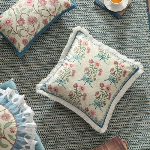patdrea Designer Velvet Throw Pillow Cover,Set of 2,18"x18"-MontebourgA - Image 6