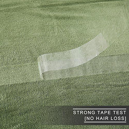 Fleece Blanket Queen Size 350GSM Lightweight Throw for The Bed Extra Soft Brush Fabric Super Warm Sofa Blanket 90" x 90"(Green Queen) - Image 5