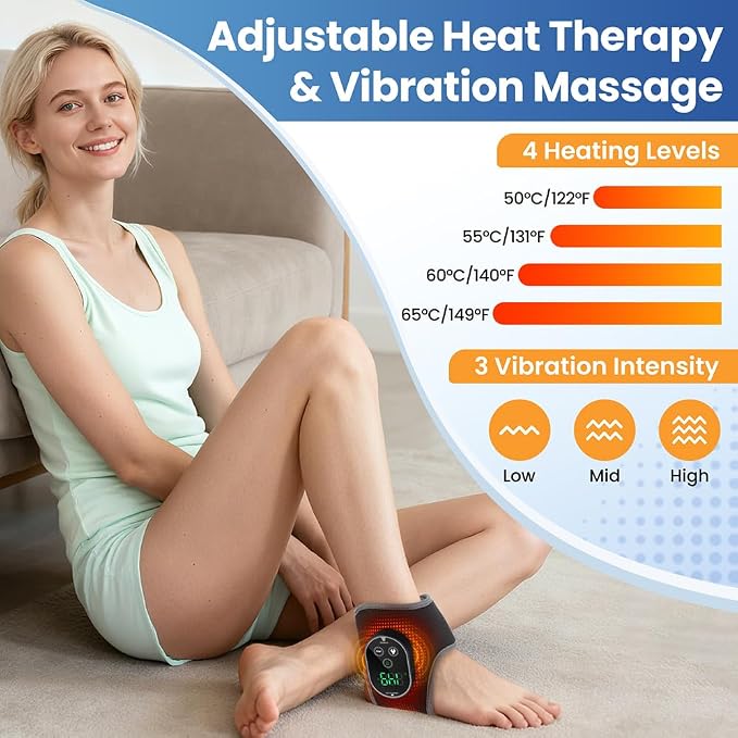 Neuropathy Foot and Ankle Massager for Pain Relief, Ankle Heating Pad - Image 4