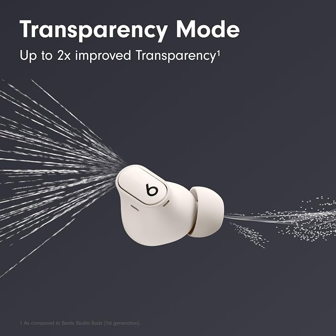 Beats Studio Buds + - Ivory with AppleCare+ (2 Years) - Image 4