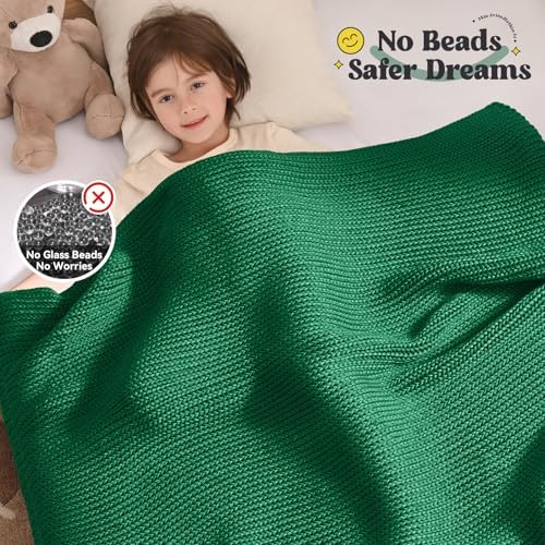 Guohaoi Knitted Weighted Blanket for Adults, 40"x60" 10lbs Full/Queen Size - Image 3