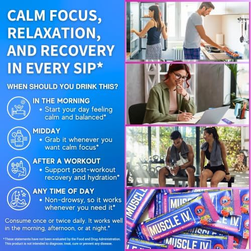 Muscle I.V. Electrolytes Supplement for Recovery & Hydration, Wild Berry - Image 5