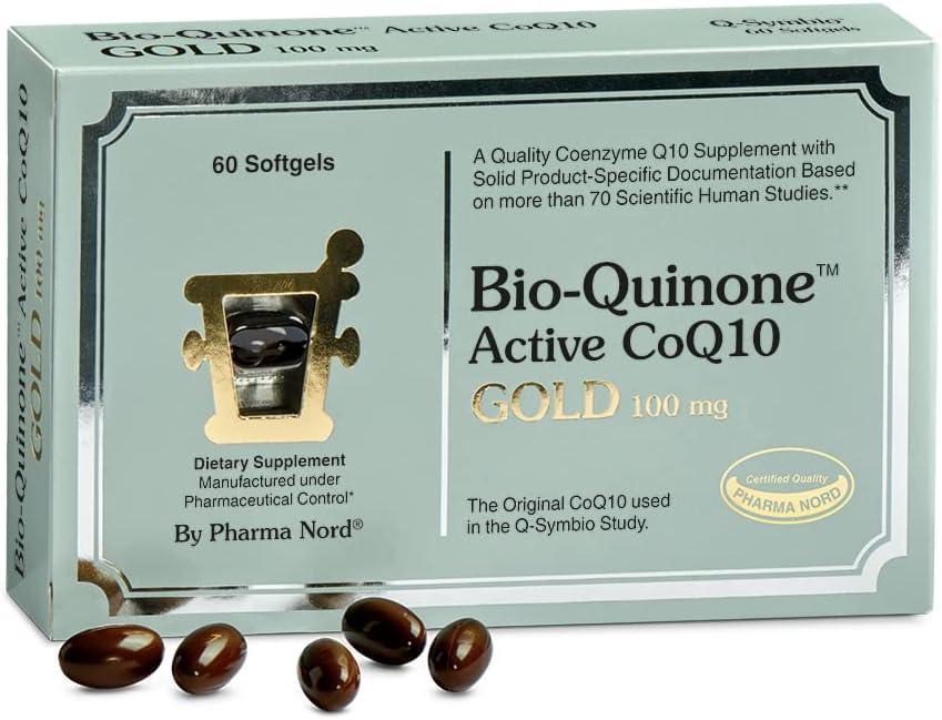 Pharma Nord - The Original CoQ10 • 100 mg High Absorption • 60 Softgels by PharmaNord