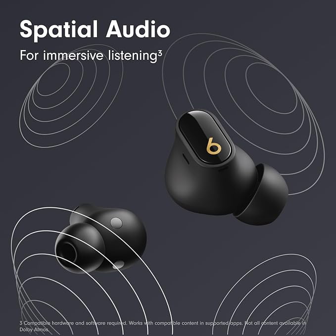 Beats Studio Buds + with Apple 20W USB-C Power Adapter - Black/Gold - Image 5